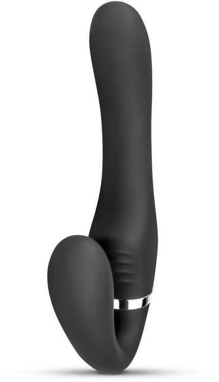 No Parts Be dalių – Avery be petnešėlių prisegamas vibruojantis dildo – 22 cm