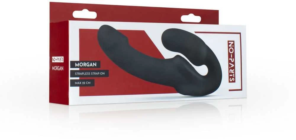 No Parts Dildo dvigubai stimuliacijai, silikoninis lygus