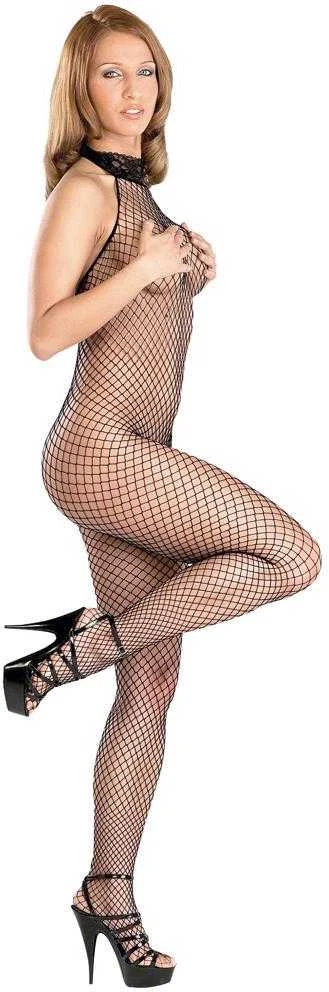 Noxqse Net catsuit juodas S/M