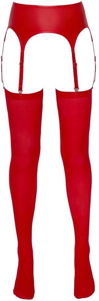 Noxqse Suspender Belt Raudona S/M