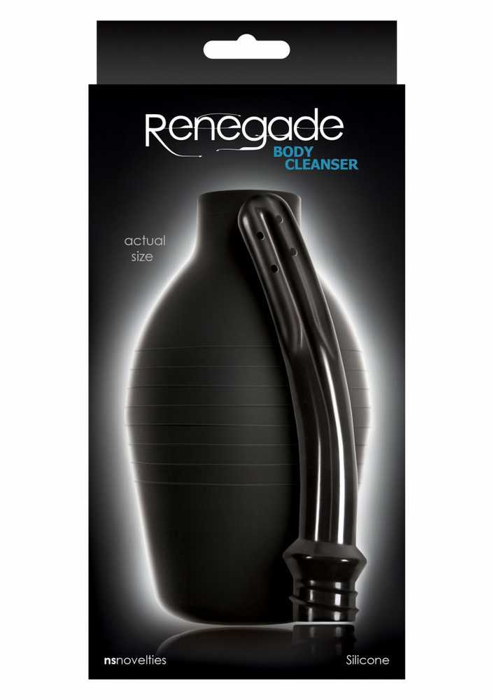 Ns novelties Ns naujovės Anal/hig-Irygator-RENEGADE BODY CLEANSER Juodas