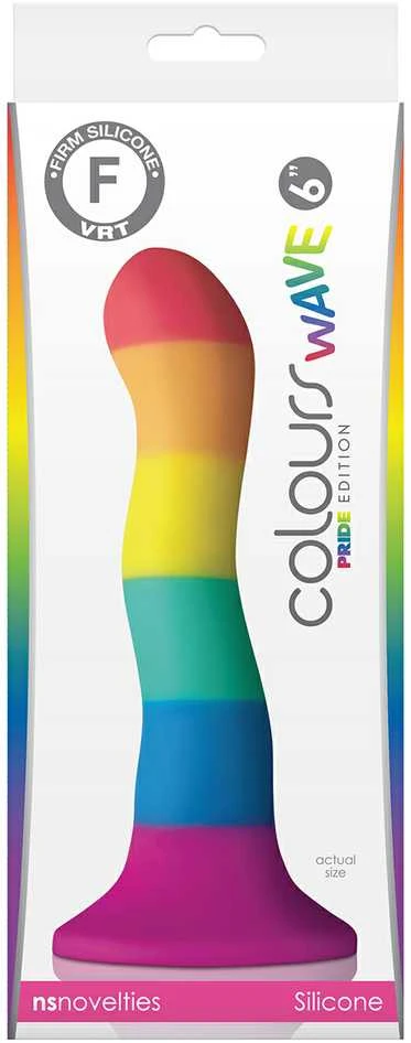 Ns novelties COLOURS PRIDE EDITION 6 COLIŲ DILDO