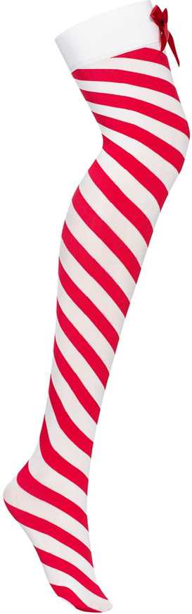 Obsessive - Kissmas kojinės Raudona L/XL