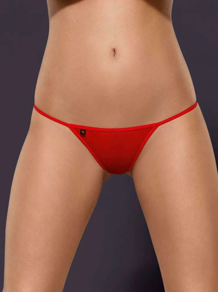 Obsessive - Luiza Thong Raudona L/XL dydžio kelnaitės