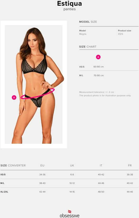 Obsessive - Estiqua panties XS/S
