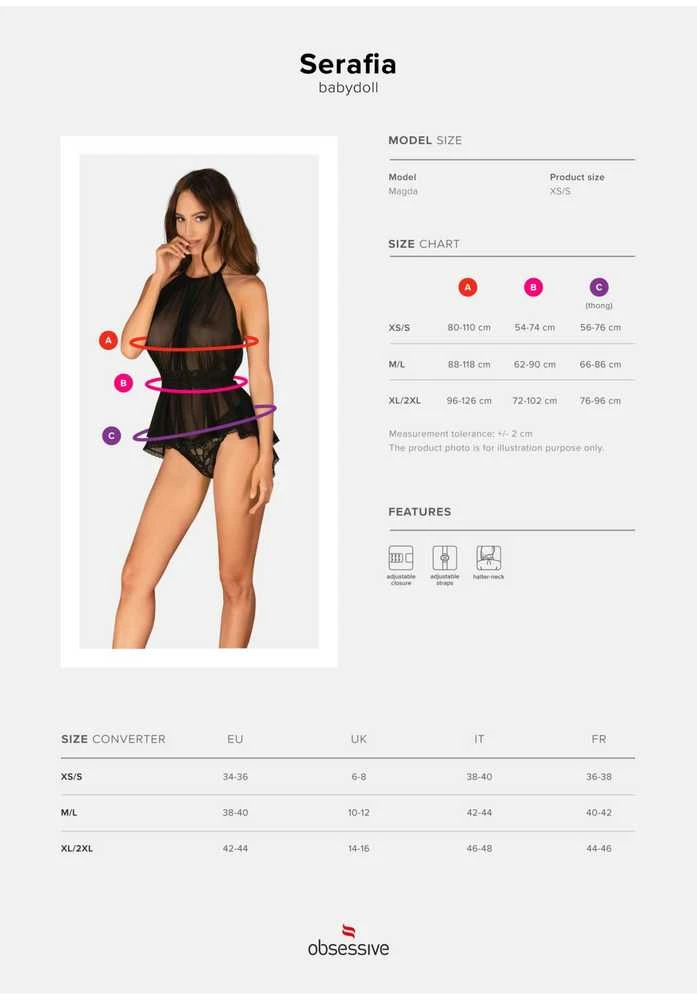 Obsessive OBS Babydoll M/L
