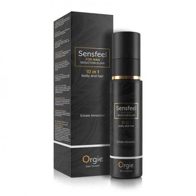 Orgie „Orgy“ – „Sensfeel for Man“ feromonų gundymo eliksyras 10 viename, 100 ml