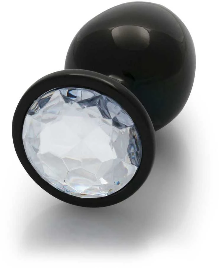 Ouch By Shots Round Gem Butt Plug - Large
