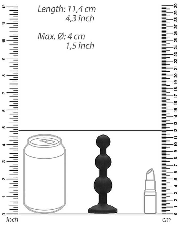 Analinis kištukas su matmenų schema