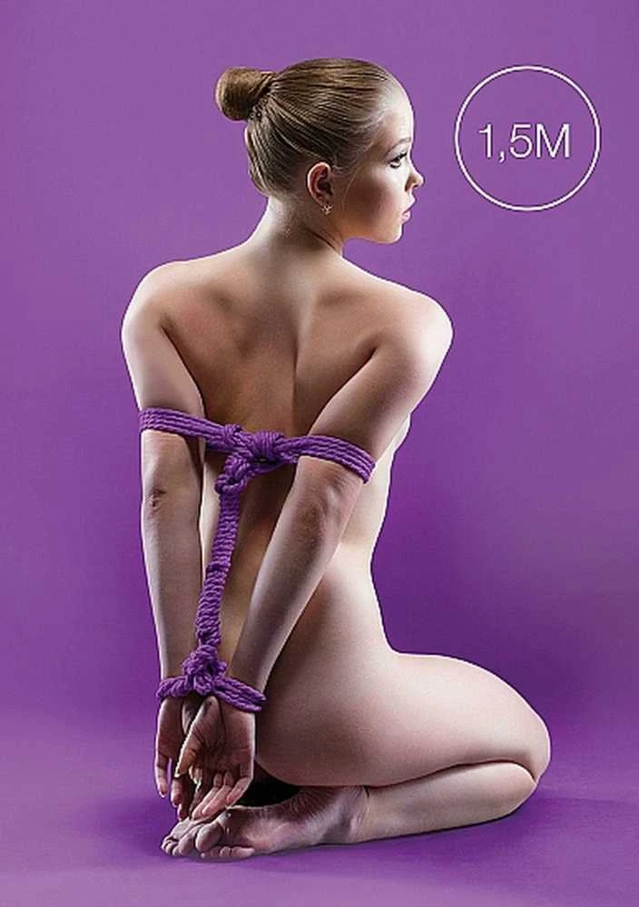 Violetinis vergijos lynas 1.5m surišimui