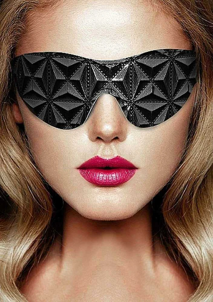Ouch By Shots Ouch! Luxury Eye Mask - Juodas