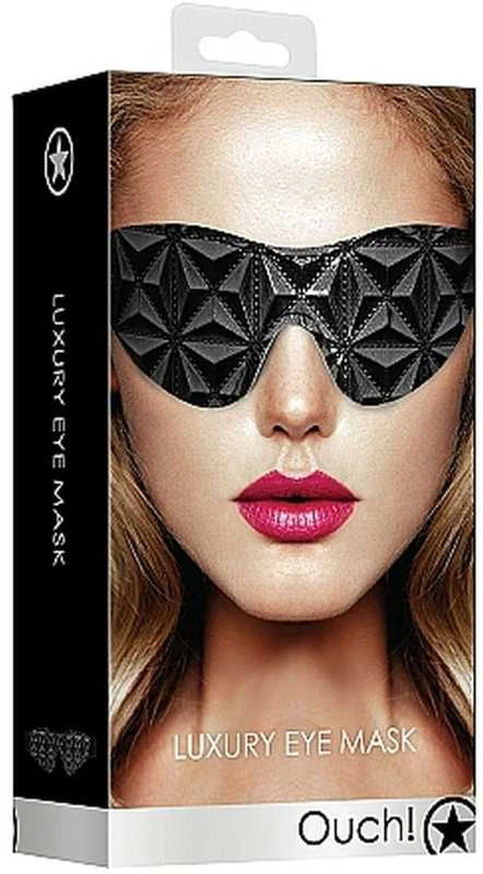 Ouch By Shots Ouch! Luxury Eye Mask - Juodas