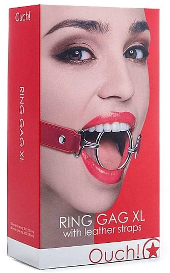 Ouch! Ring Gag XL pakuotės iliustracija