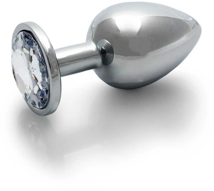 Ouch By Shots Ouch! Round Gem Butt Plug - Large