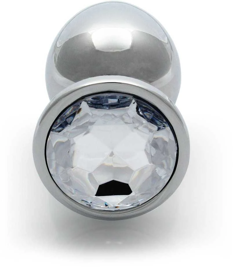 Ouch By Shots Ouch! Round Gem Butt Plug - Large