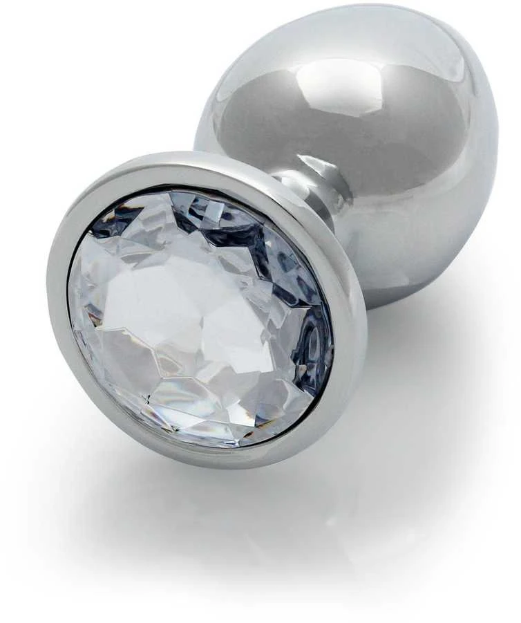 Ouch By Shots Ouch! Round Gem Butt Plug - Large