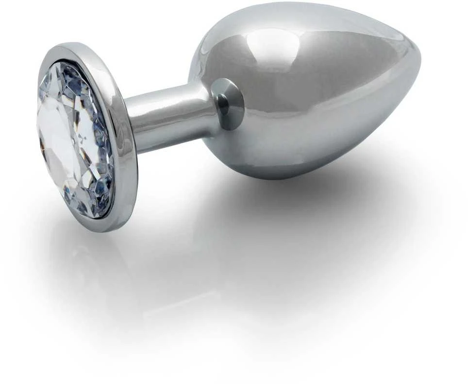 Ouch By Shots Ouch! Round Gem Butt Plug - Medium