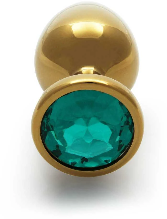 Ouch By Shots Ouch! Round Gem Butt Plug - Medium