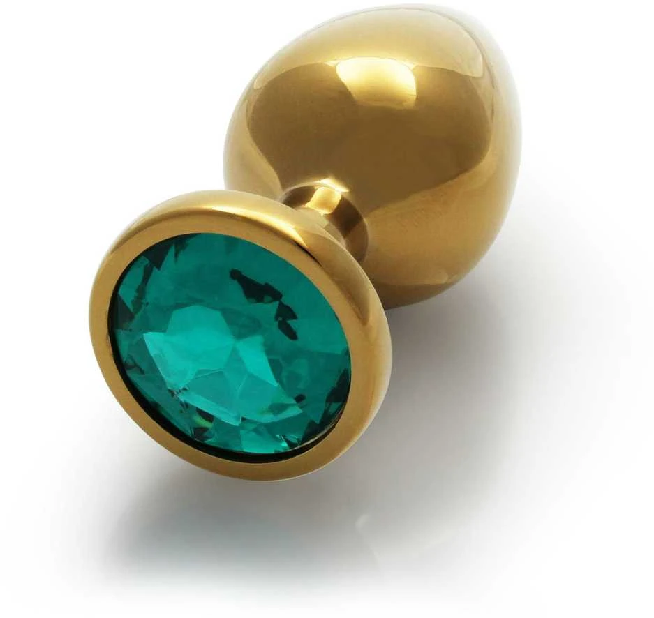 Ouch By Shots Ouch! Round Gem Butt Plug - Medium
