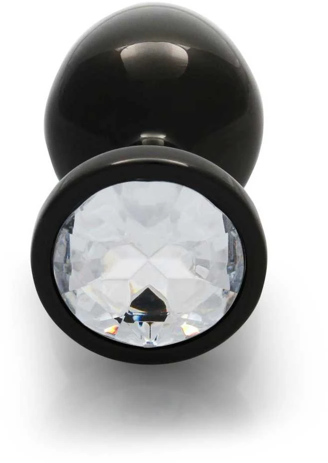 Ouch By Shots Ouch! Round Gem Butt Plug - Medium