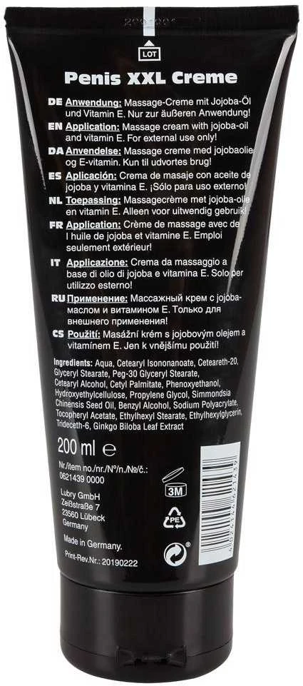 Penis XXL Penis XXL Creme 200 ml