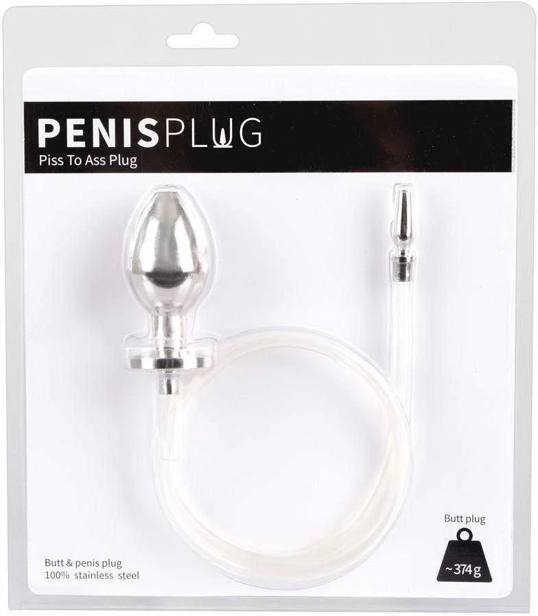 Penisplug Piss to Ass