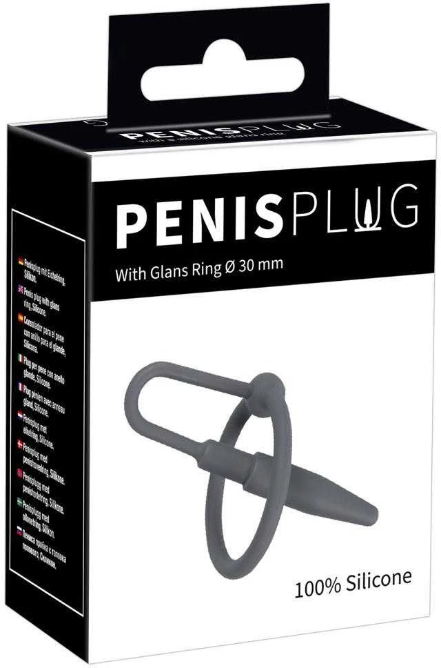 Penisplug RING Varpos kištukas su Glans žiedu