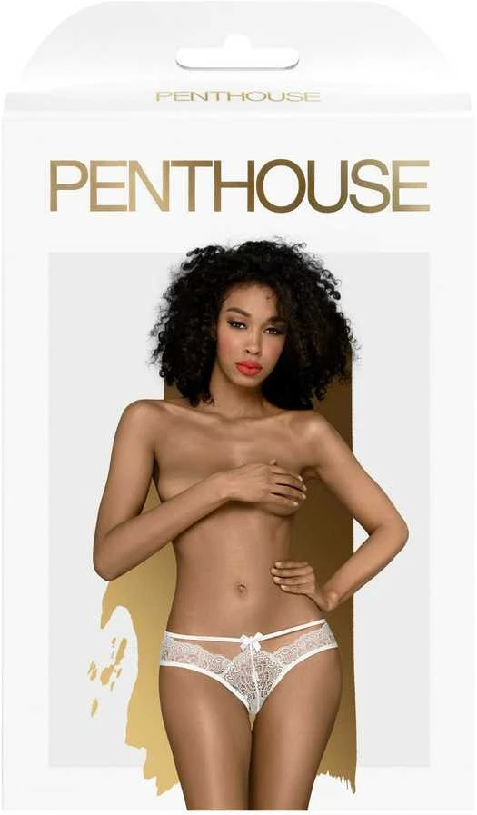 Penthouse Thong Penthouse Apatiniai drabužiai-Adore me L/XL baltas
