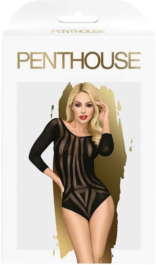 Penthouse Erotiškas elegantiškas bodiškas seksualus apatinis trikotažas XL