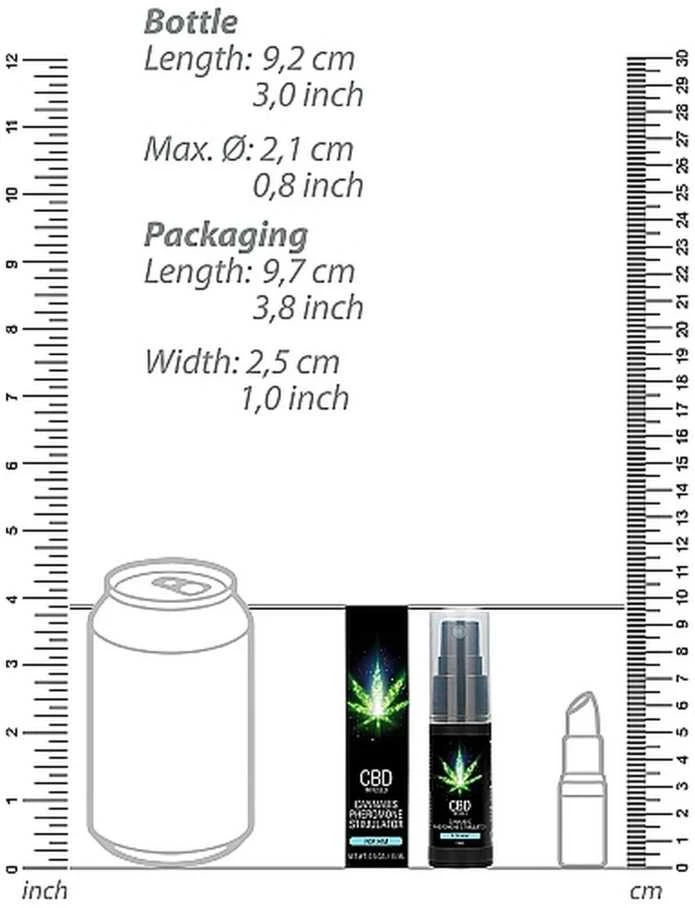Pharmquests By Shots Pharmquests CBD kanapių feromonų stimuliatorius jam - 15 ml