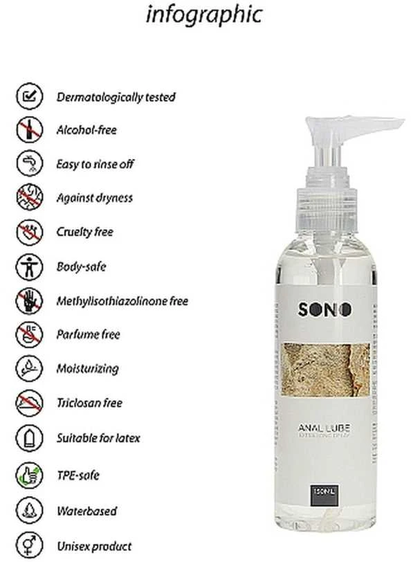 Sono By Shots Vanduo analinis tepalas – 5,1 fl uncijos / 150 ml
