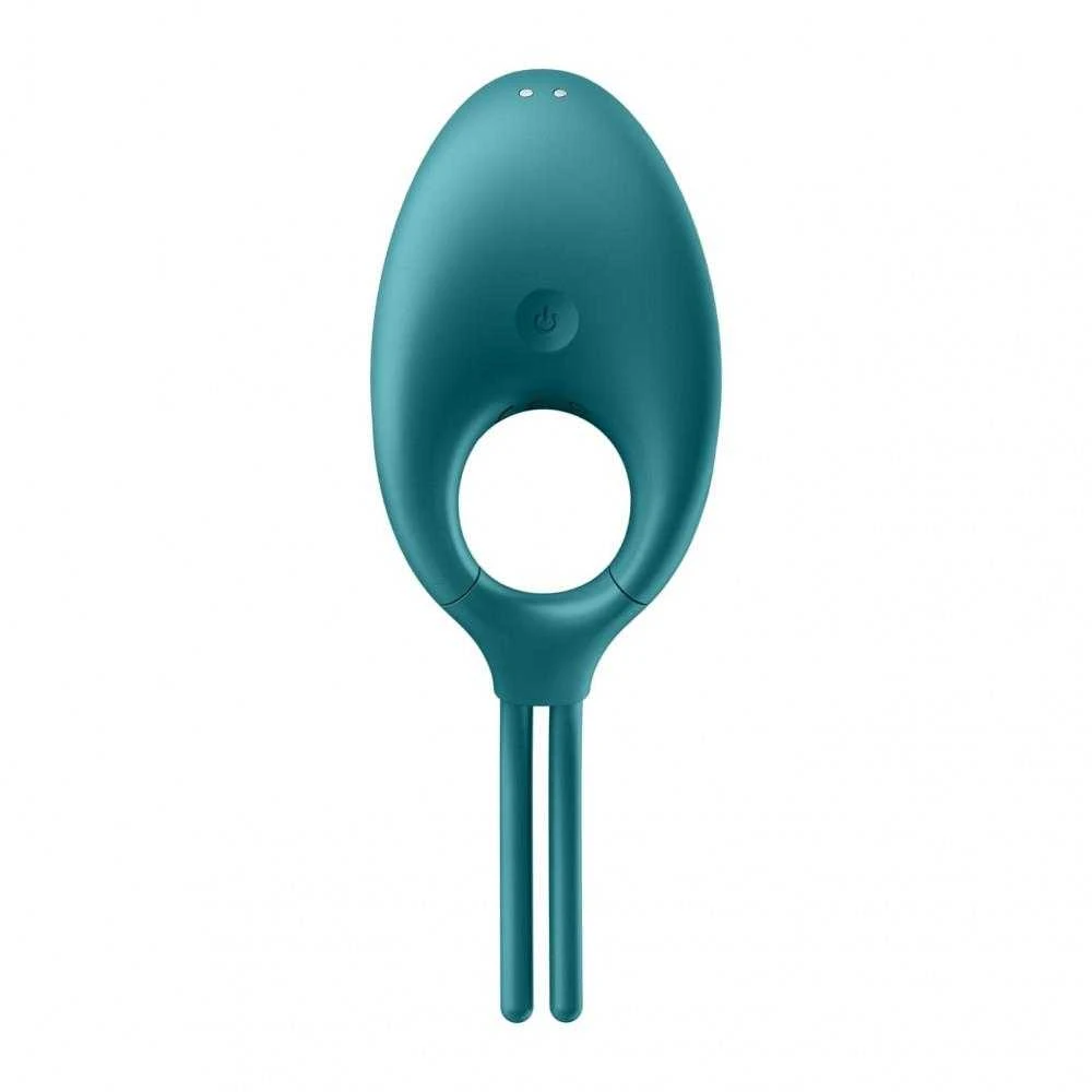Vibruojantis žiedas Satisfyer Swordsman (žalias)