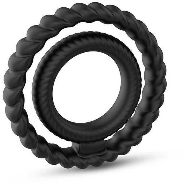 Marc Dorcel Dual Ring dvigubas varpos žiedas