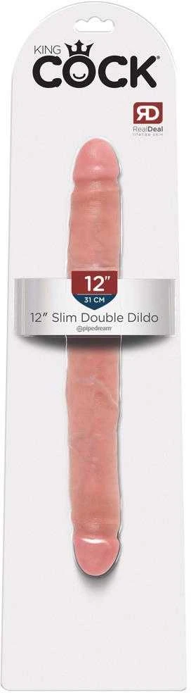 King Cock KC 12" Slim Double Dildo