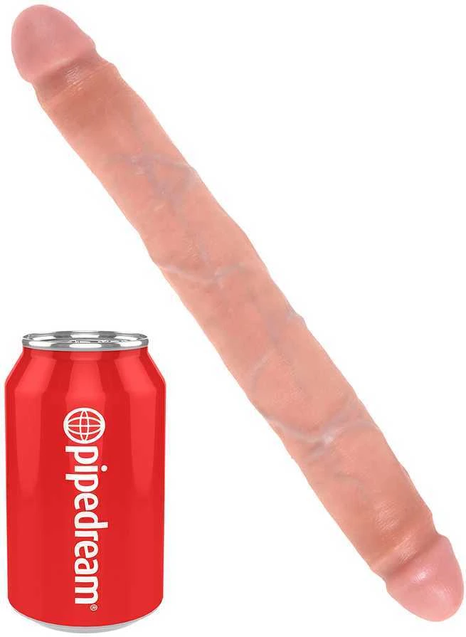 King Cock KC 12" Slim Double Dildo