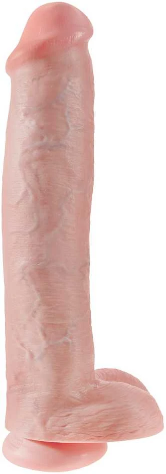 Pipedream King Cock 15" varpa su kiaušiniais