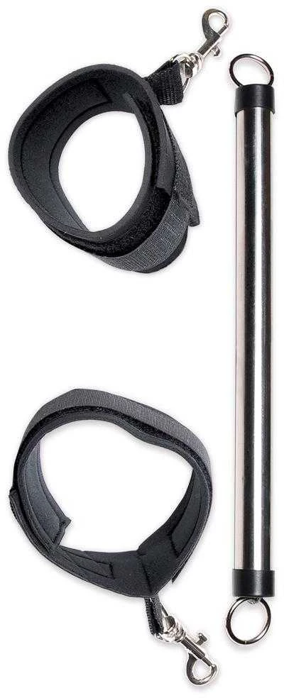 Fetish Fantasy Series Limited Edition FFSLE Spreader Bar Juodas/Silve