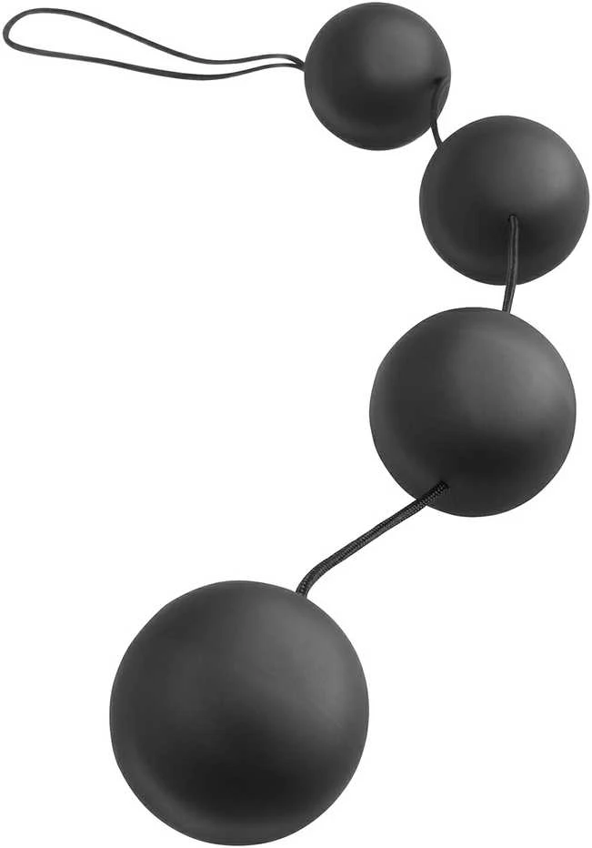 Vibro rutuliukai ant virvelės su kilpute