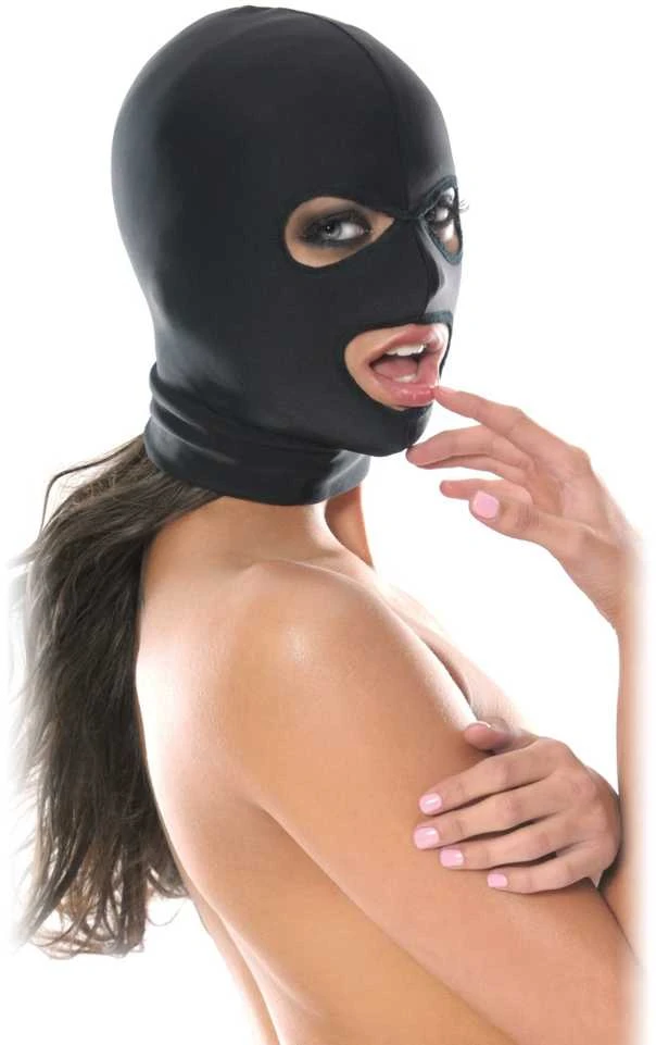 Fetish Fantasy Series FFS spandex 3 skylių gaubtas