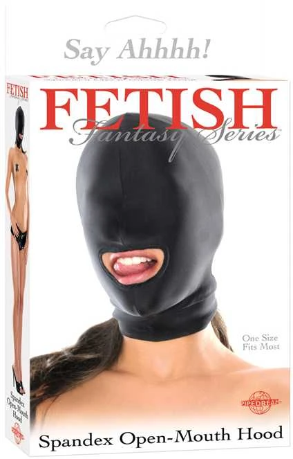 Pipedream FFS spandex atviros burnos gaubtas