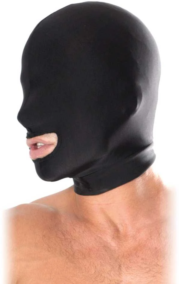 Pipedream FFS spandex atviros burnos gaubtas