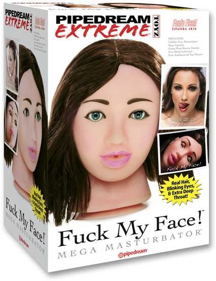 Pipedream PET „Fuck My Face“ mega masturbacija