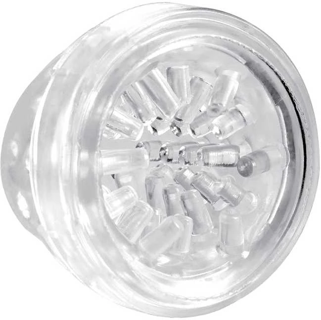 Pipedream PET Mega-Bator Mouth Raudona/Clear