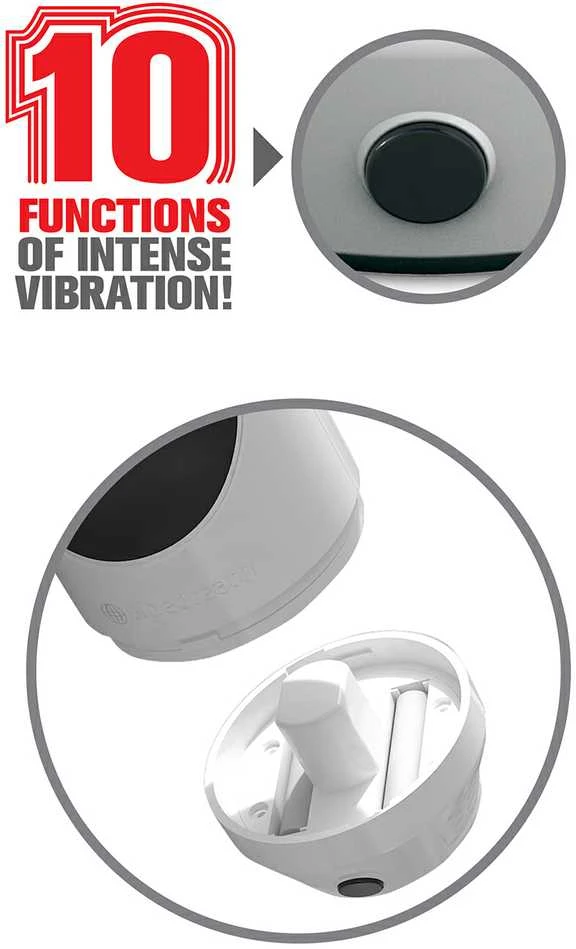 Pipedream PET Mega Grip vibruojantis smūgis