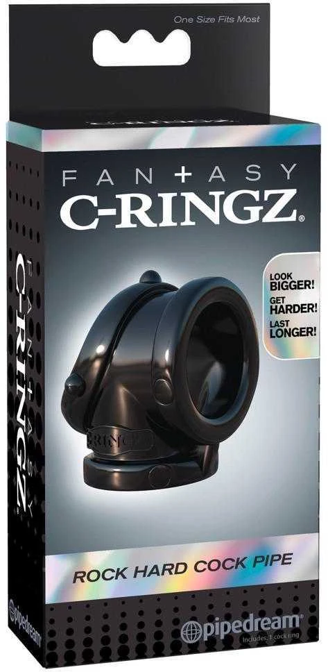 Fantasy C Ringz Rock Hard Cock Pipe