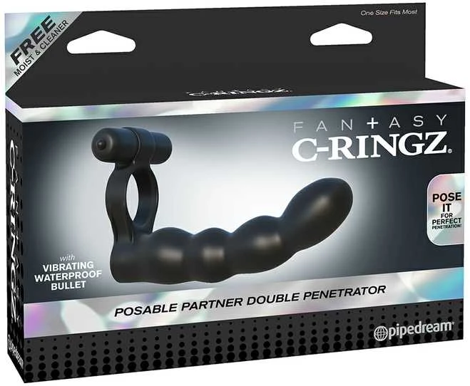 Pipedream FCR Posable Partner dvigubas rašiklis