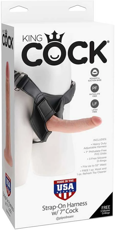 Pipedream King Cock Strap-On 6 colių