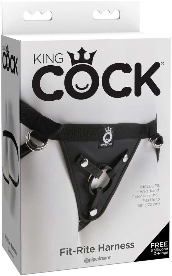 Pipedream KC Fit Rite Harness Juodas