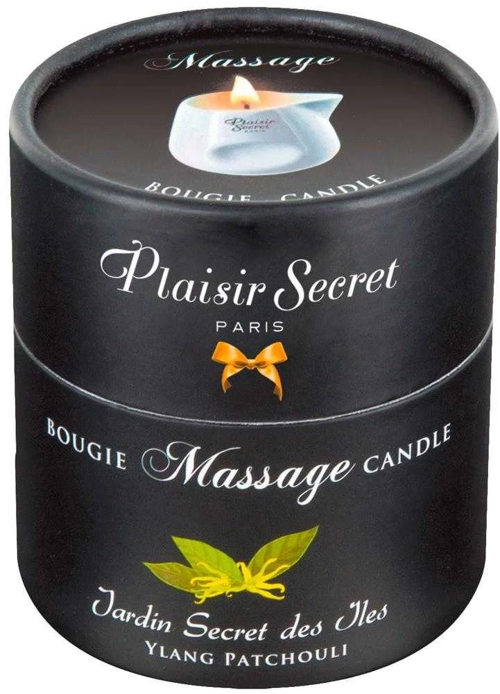 Plaisir Secrets masažinė žvakė Ylang P. 80ml