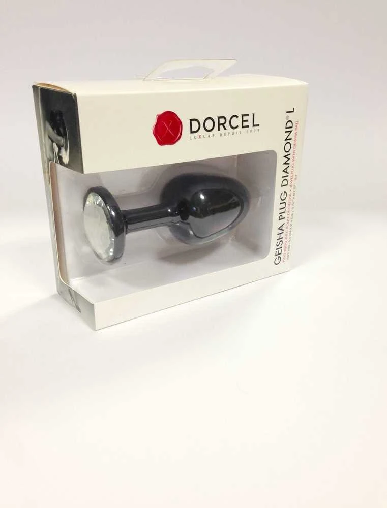 Puošnus analinis kamštelis „Dorcel Geisha Diamond“ 9 cm